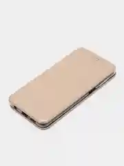 Золотой чехол книжка Xiaomi Redmi Note 9S, Note 9 Pro, Ноут 9 Про, Ноте 9 Про