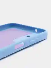 Лавандовый чехол Samsung Galaxy A14 (Самсунг Галакси А14) прозрачный, силиконовый, с подкладом
