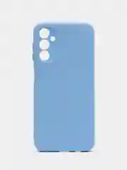 Лавандовый чехол Samsung Galaxy A14 (Самсунг Галакси А14) прозрачный, силиконовый, с подкладом