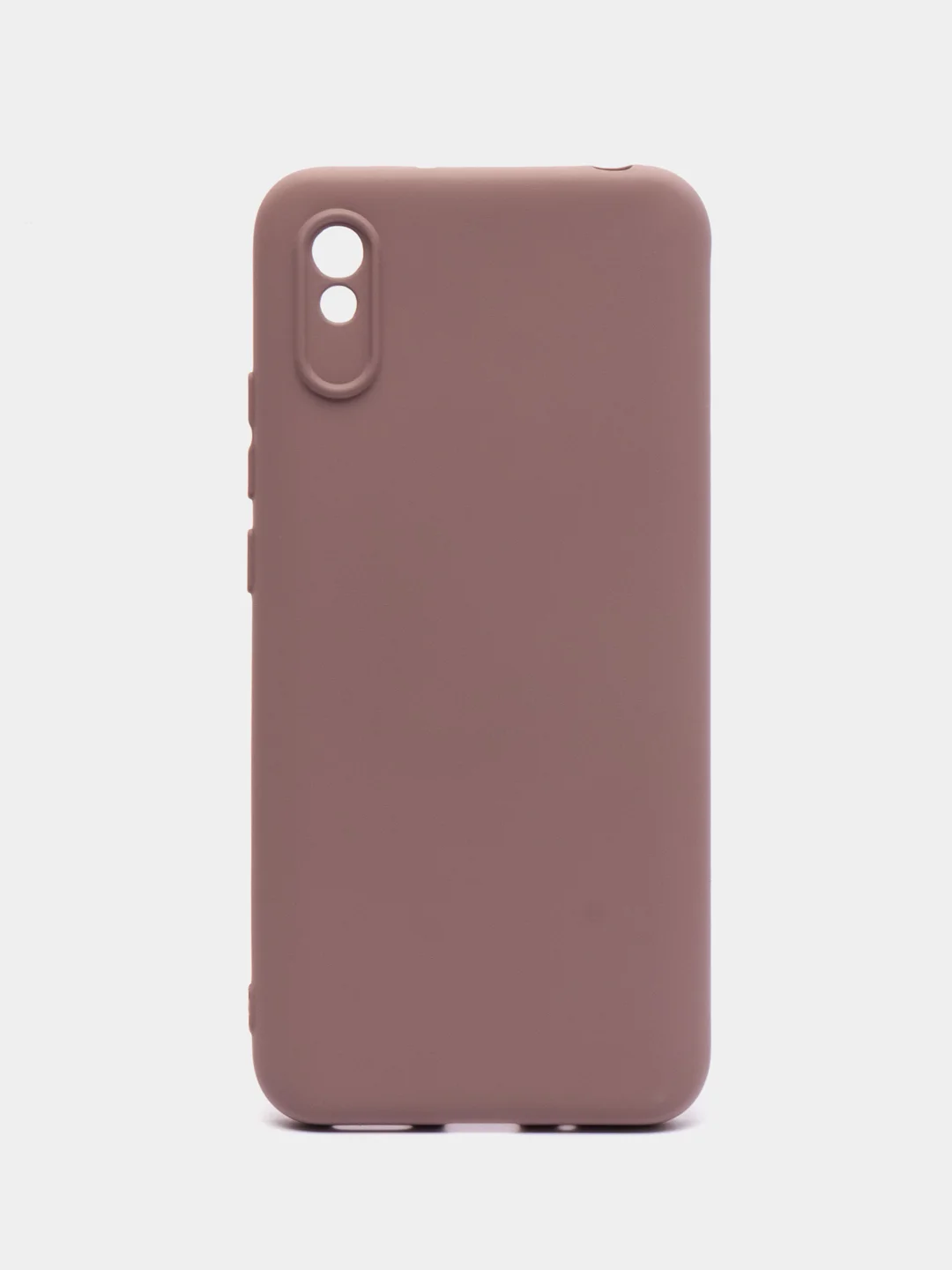 Силиконовый чехол на Xiaomi Redmi 9A ( Сяоми Редми 9А ) прозрачный, с подкладом