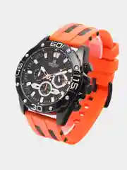 Оранжевый мужские наручные часы Naviforce 8019T с хронографом, в подарочной упаковке