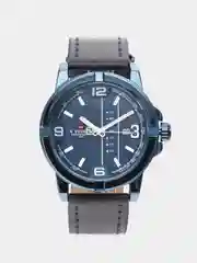 Синий мужские наручные часы Naviforce NF9177 с календарём, в подарочной упаковке