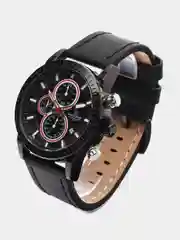 Черный мужские наручные часы Naviforce 8003 с хронографом, в подарочной упаковке