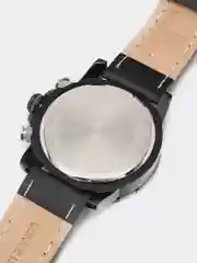 Черный мужские наручные часы Naviforce NF9175 с хронографом, в подарочной упаковке