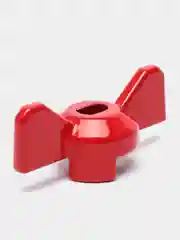 Красный ручка-бабочка усиленная, для крана, 1/2"-3/4"