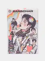 Обложка чехол на паспорт Stray Kids, SKZ - Bang Chan, Банчан