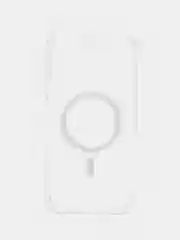 Силиконовый прозрачный противоударный чехол для iPhone, от X до 14 Pro Max, с MagSafe