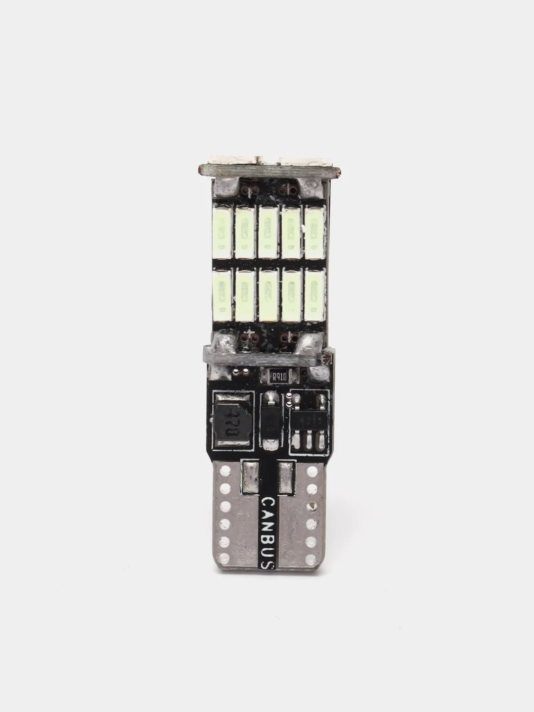 Синий габаритные светодиодные лампы T10 W5W 26SMD и T15 W16W на огни на габаритки и задний ход