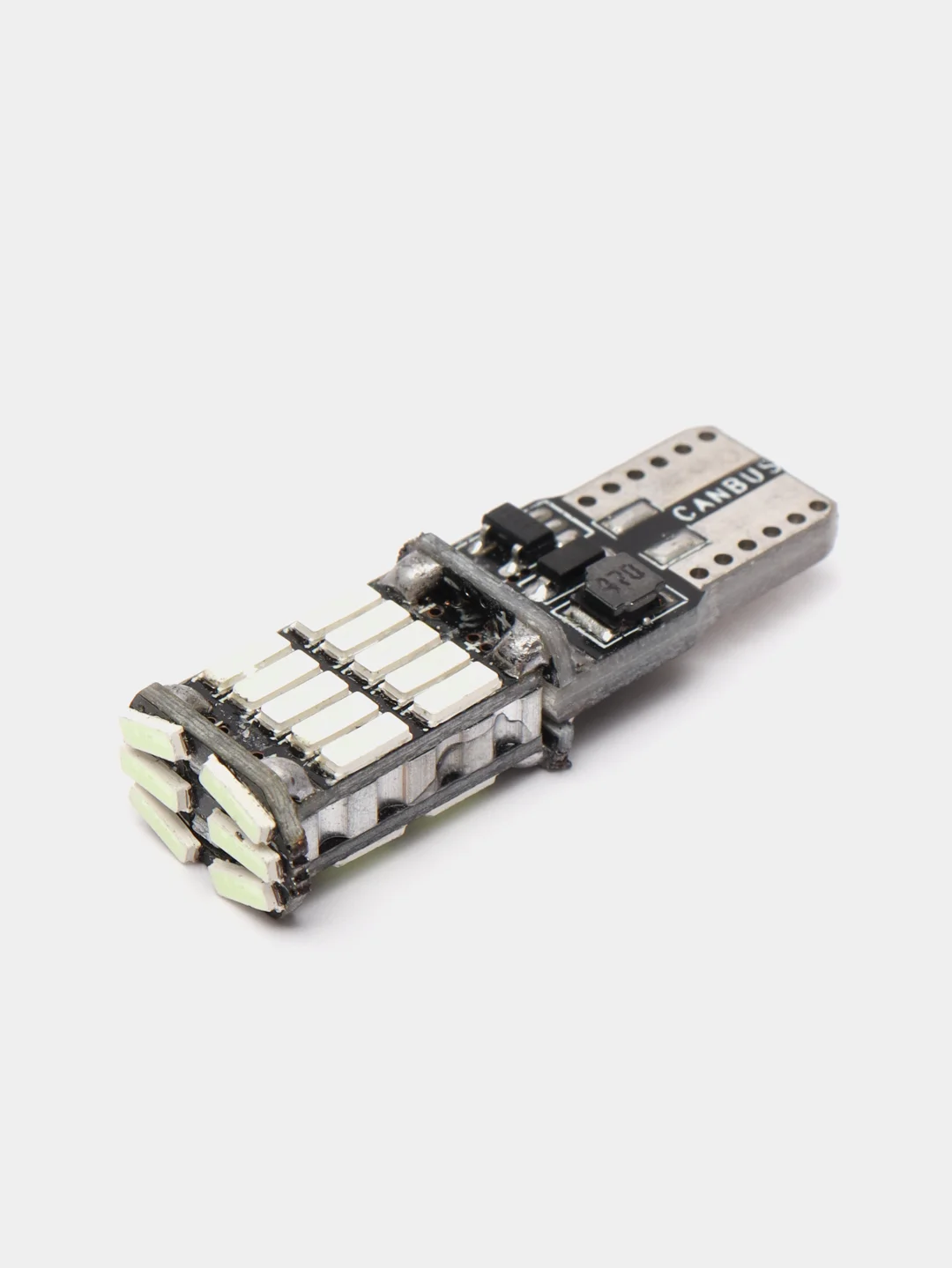 Синий габаритные светодиодные лампы T10 W5W 26SMD и T15 W16W на огни на габаритки и задний ход