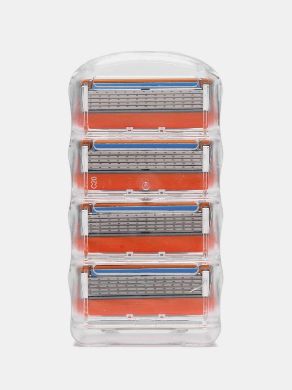 Лезвия для бритвы Fusion 5, 4 шт, сменные кассеты для мужских бритв, бритва мужская