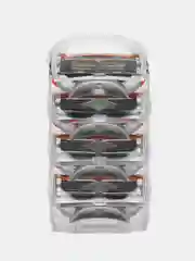 Индиго лезвия для бритвы Fusion 5, 4 шт, сменные кассеты для мужских бритв, бритва мужская