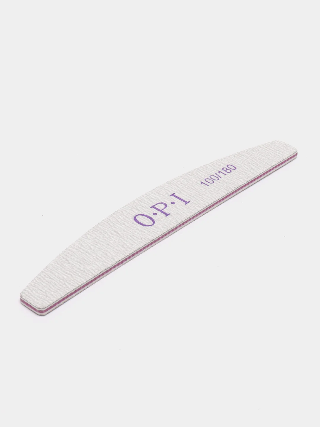 OPI Пилка для ногтей 25 штук/абразив 100/180 / Пилки для маникюра лодочка /