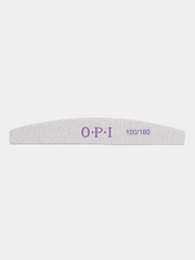 OPI Пилка для ногтей 25 штук/абразив 100/180 / Пилки для маникюра лодочка /