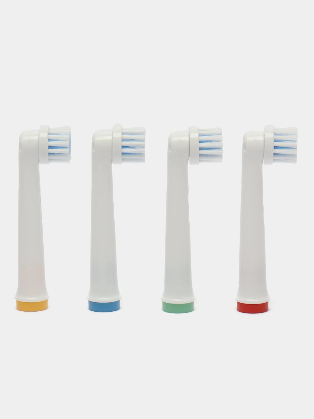 Голубой сменные насадки для электрических зубных щеток Oral-B Braun, упаковка из четырех штук