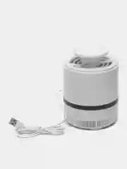 Белый антимоскитная лампа, ловушка для комаров и мошек USB, лампа вместо сетки от комаров