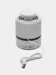 Белый антимоскитная лампа, ловушка для комаров и мошек USB, лампа вместо сетки от комаров