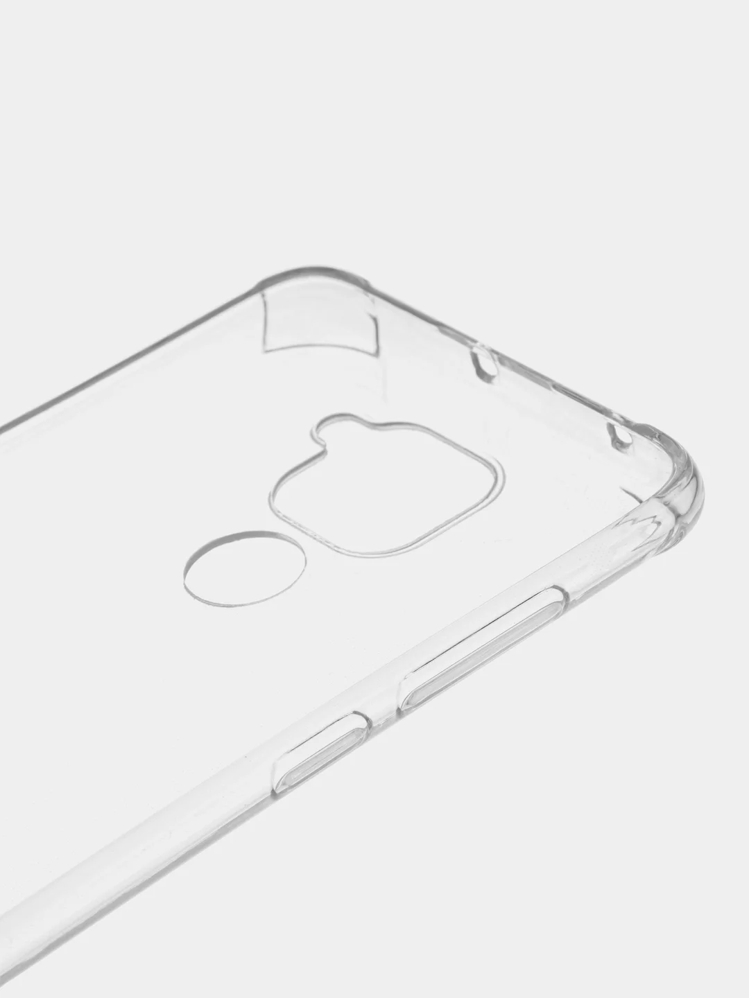 Марсала чехол силиконовый на Xiaomi Redmi Note 9 (Сяоми Редми Нот 9), прозрачный, противоударный