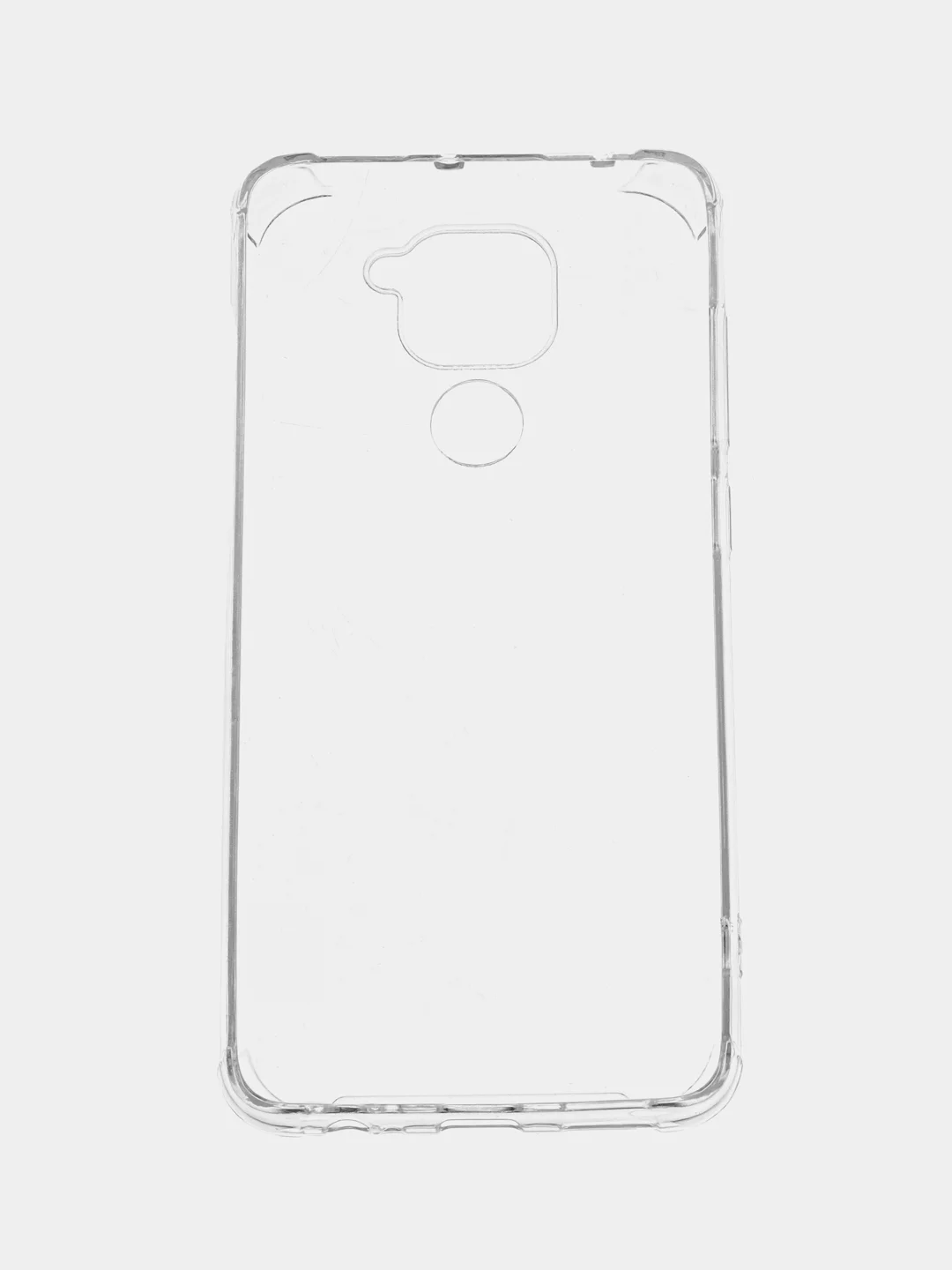 Марсала чехол силиконовый на Xiaomi Redmi Note 9 (Сяоми Редми Нот 9), прозрачный, противоударный