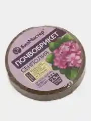 Почвобрикет "Сенполия", круглый, 2,5 л