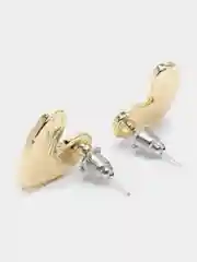 Горчичный женские сережки, с разными дизайнами