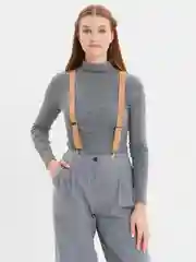 Бежевый подтяжки, унисекс