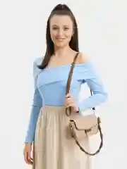 Сумка женская багет через плечо SHARMIN