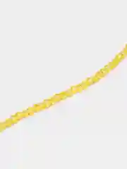 Желтый бусины рондели граненые