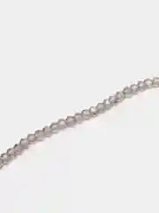 Серый бусины рондели граненые