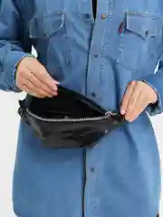 Черный поясная сумка разных моделей