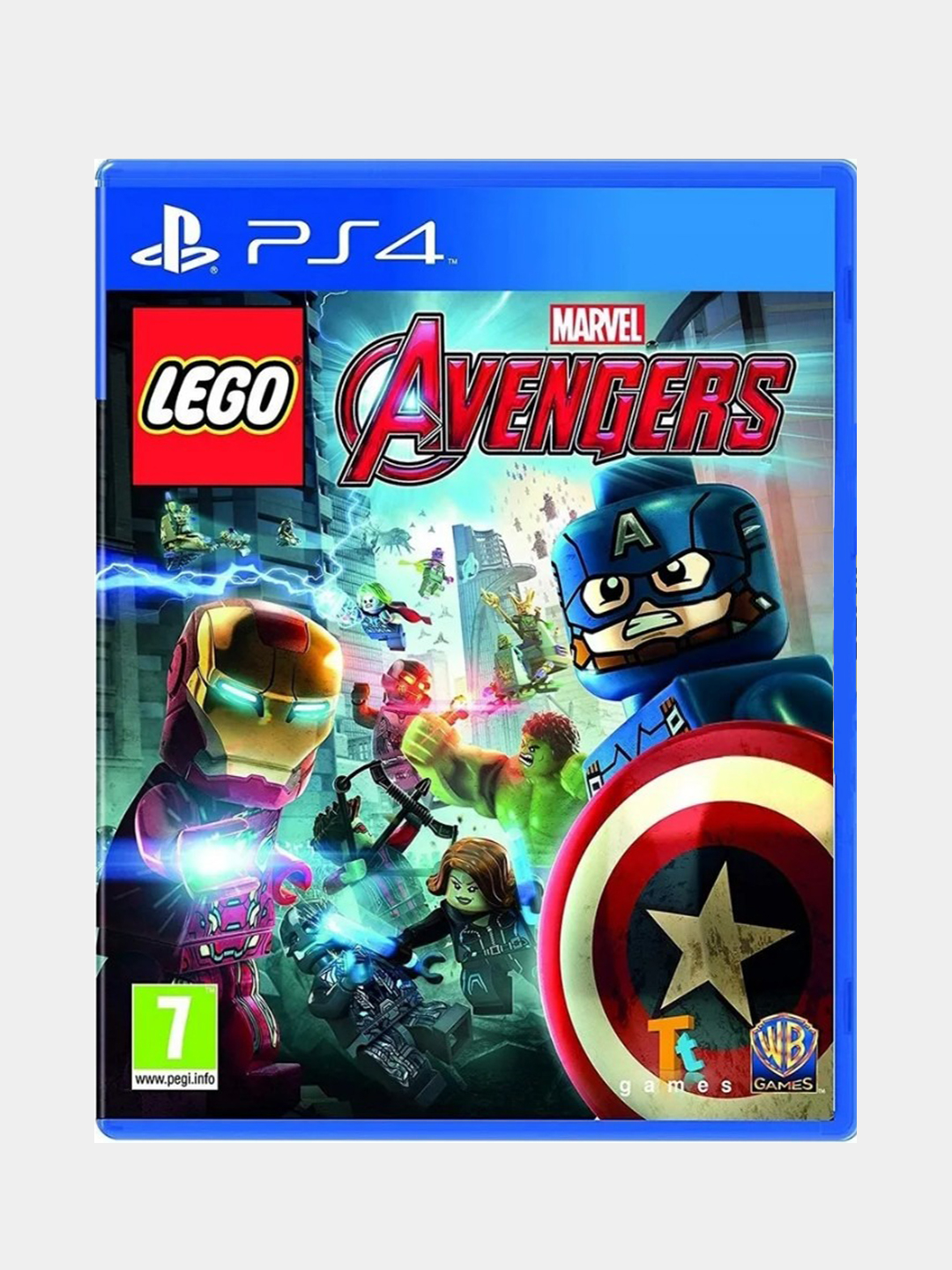 Игра PS4 Lego Marvel Avengers (Мстители) (PlayStation 4 купить по цене 1739  ₽ в интернет-магазине Магнит Маркет