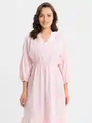 Конфетный летнее платье