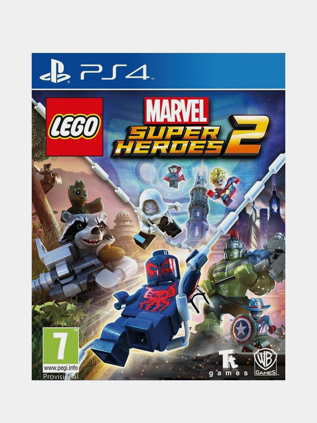 Игра PS4 LEGO Marvel Super Heroes 2 (русская версия) (PlayStation 4,  Русская версия) купить по цене 2039 ₽ в интернет-магазине Магнит Маркет