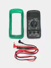Желтый цифровой мультиметр XL830L с функцией прозвонки и подсветкой экрана