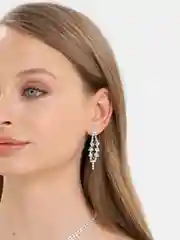 Тёмно-зелёный свадебные комплекты украшений