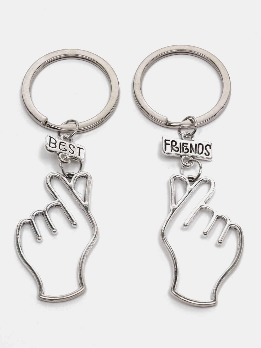 Парные брелоки для ключей пальцы Саранхэ  по цене 200.18 ₽ в .