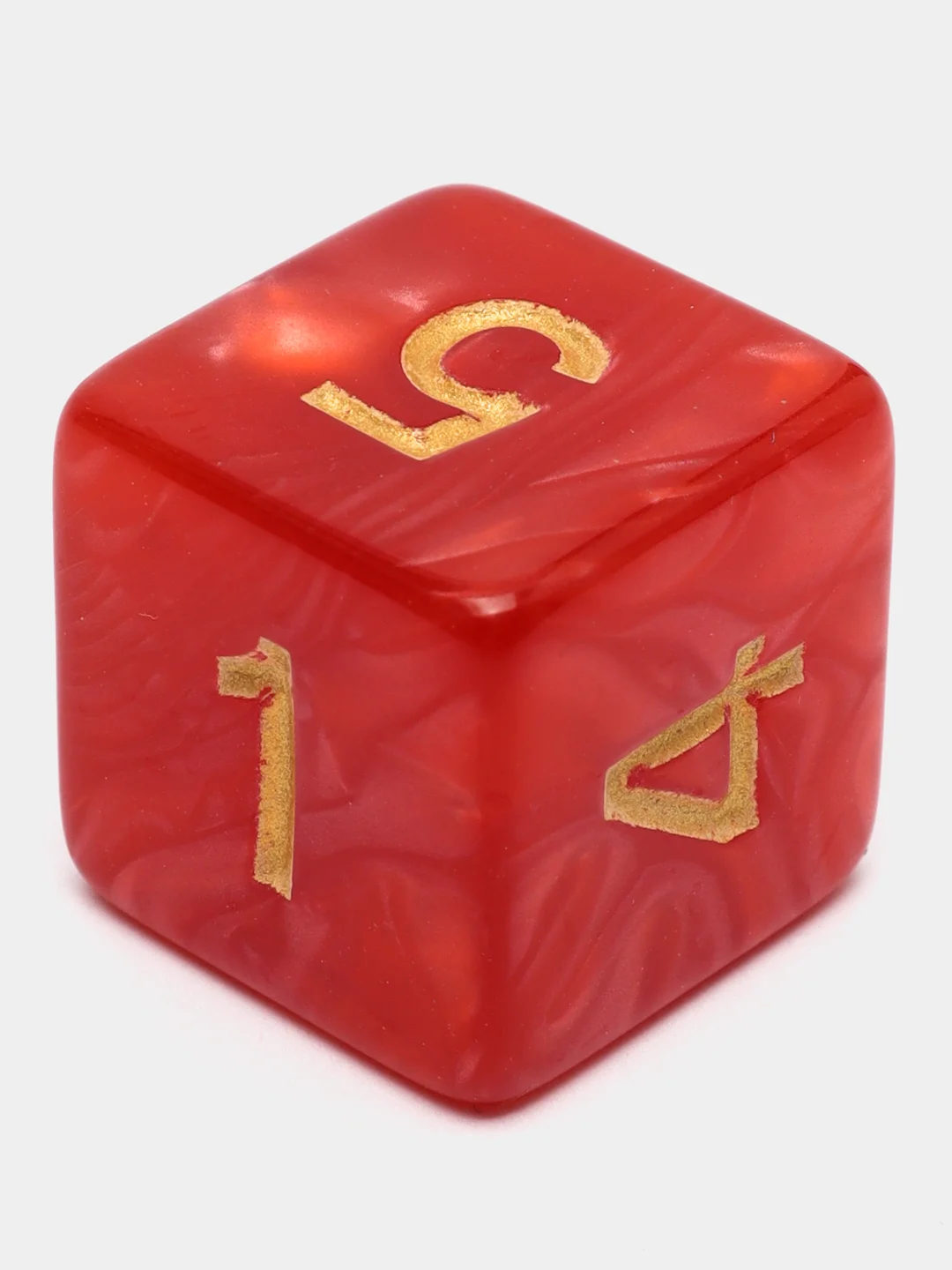 Красный игральные кости-дайсы для настольных и ролевых игр, 7 штук в наборе, Dungeons and Dragons