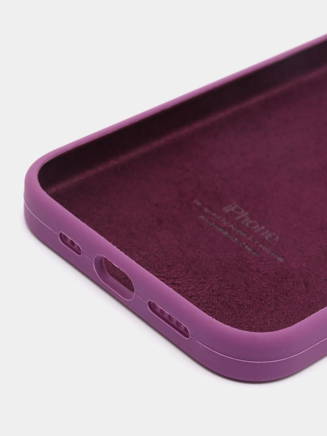 Фиолетовый чехол Silicone Case Iphone 13, 13 Mini, 13 Pro, 13 Pro Max (Айфон)
