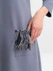 Серебряный женское платье