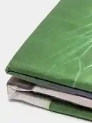 Небесно-голубой комплект детского постельного белья: простыня, наволочка, пододеяльник, хлопок, сатин