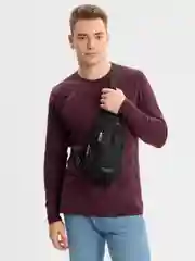 Черный сумка мужская через плечо
