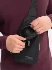 Черный сумка мужская через плечо