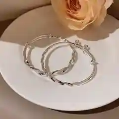 Браслет женский, бижутерия, серебро