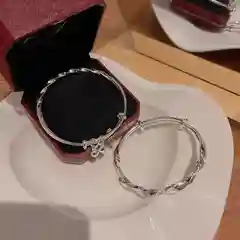 Браслет женский, бижутерия, серебро