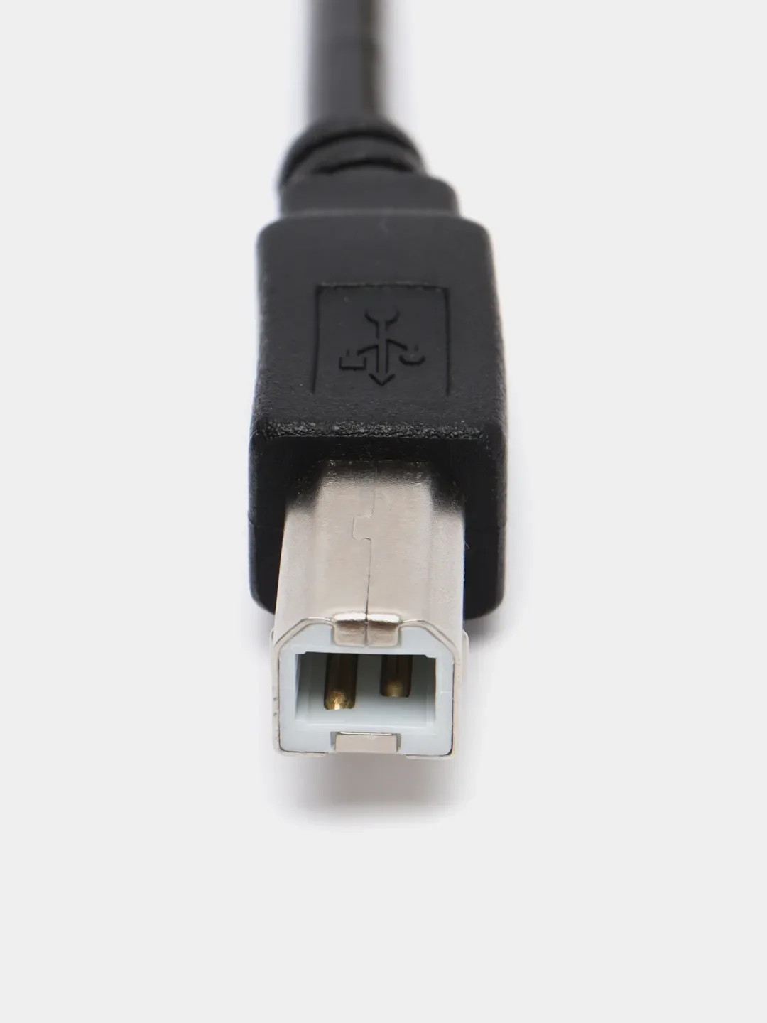 Черный кабель провод для принтера, сканера USB BM (шт)-АM (шт) USB 2.0, МФУ, 1,5 м шнур
