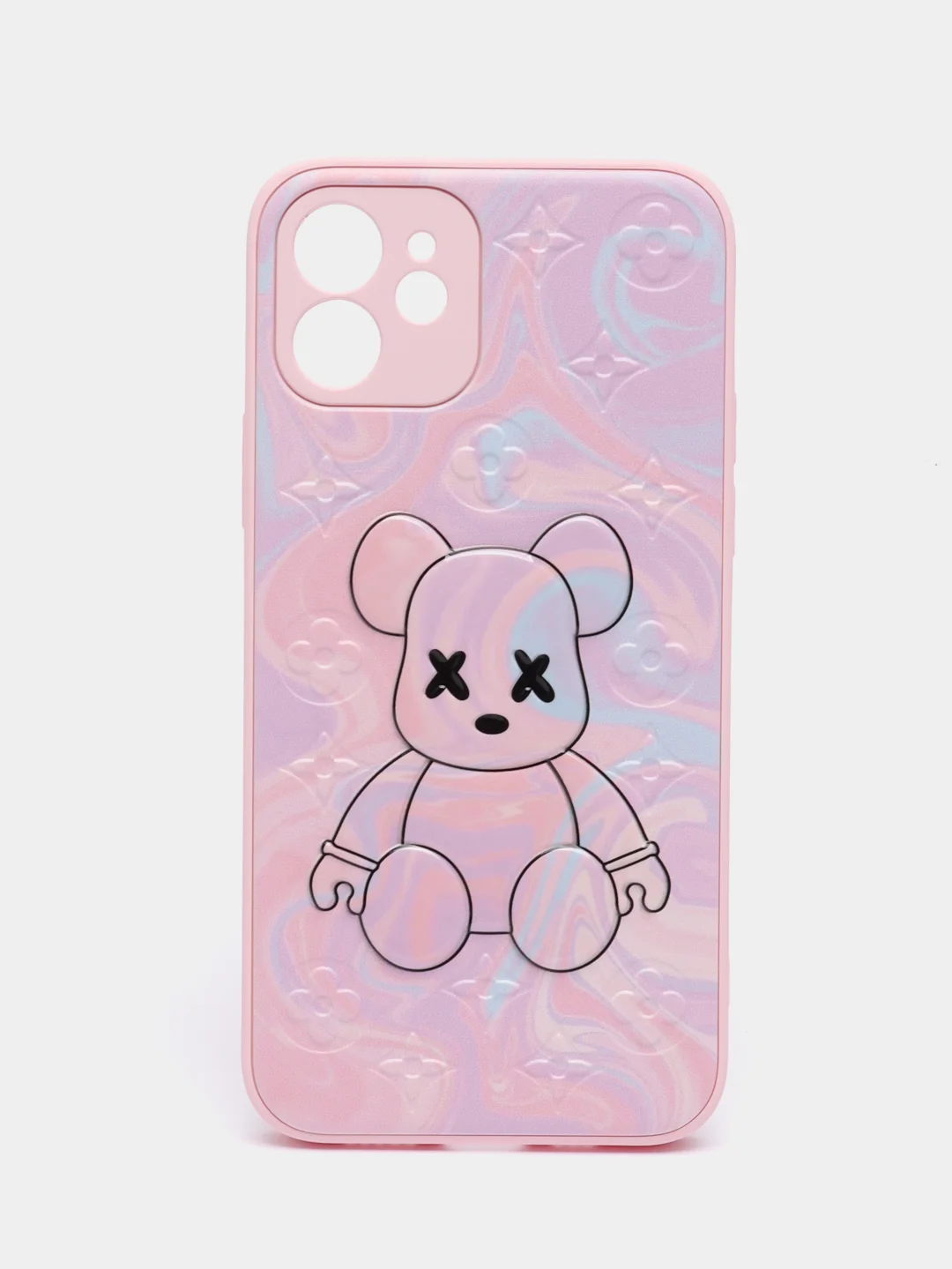 Розовый чехол на iPhone 12/12 Pro/13/13 Pro