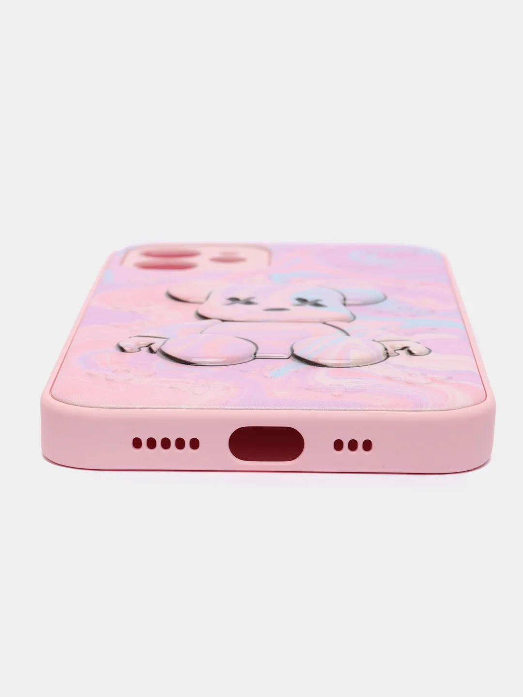 Розовый чехол на iPhone 12/12 Pro/13/13 Pro