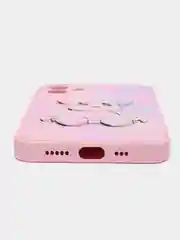 Розовый чехол на iPhone 12/12 Pro/13/13 Pro
