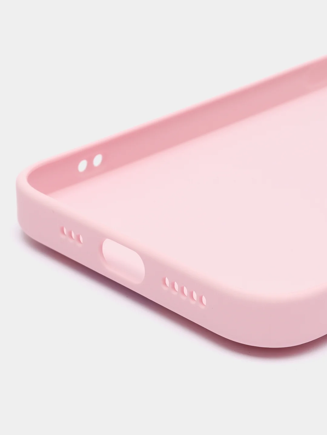 Розовый чехол на iPhone 12/12 Pro/13/13 Pro