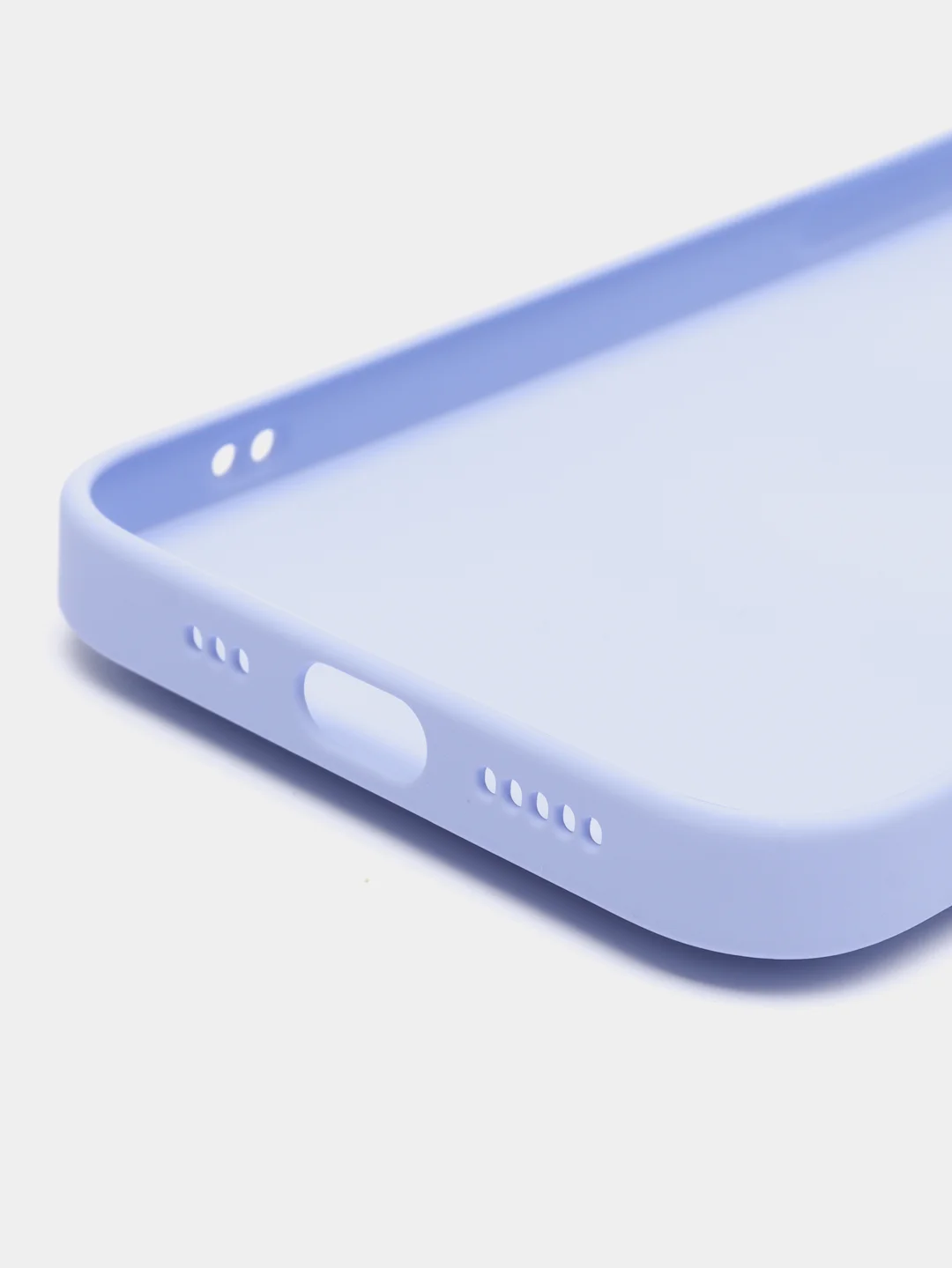 Небесно-голубой чехол на iPhone 12/12 Pro/13/13 Pro