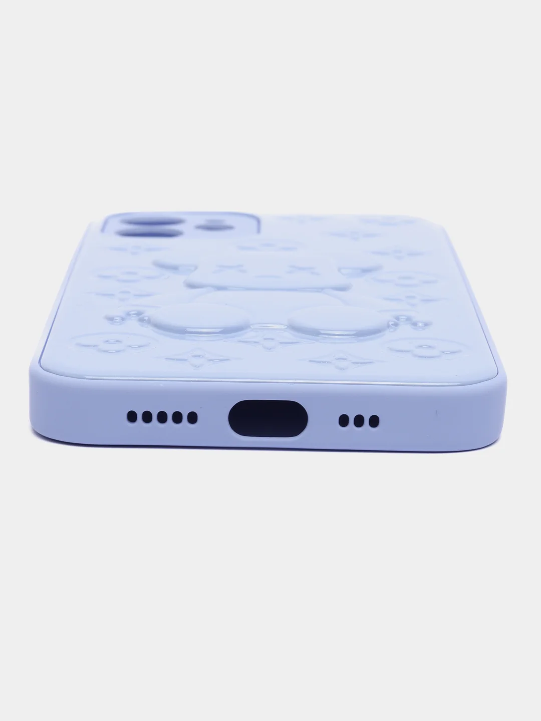 Небесно-голубой чехол на iPhone 12/12 Pro/13/13 Pro